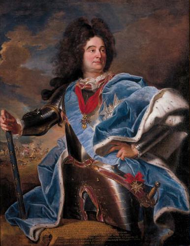 Hyacinthe Rigaud Portrait of Claude de Villars oil painting picture